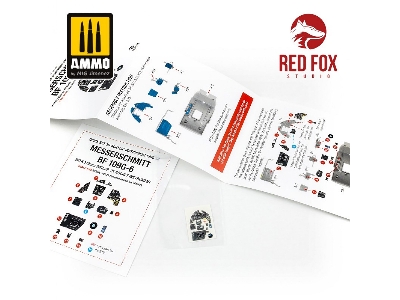 Messerschmitt Bf 109g-6 With Wfr.Gr.21 Rocket Panel (For Tamiya Kit) - zdjęcie 3