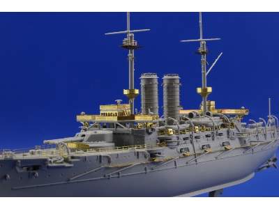  Mikasa 1/350 - Hasegawa - blaszki - zdjęcie 6