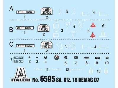 Sd. Kfz. 10 Demag D7 z działem piechoty 7,5 cm leIG 18 i obsługą - zdjęcie 3