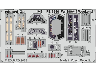 Fw 190A-4 Weekend 1/48 - EDUARD - zdjęcie 1