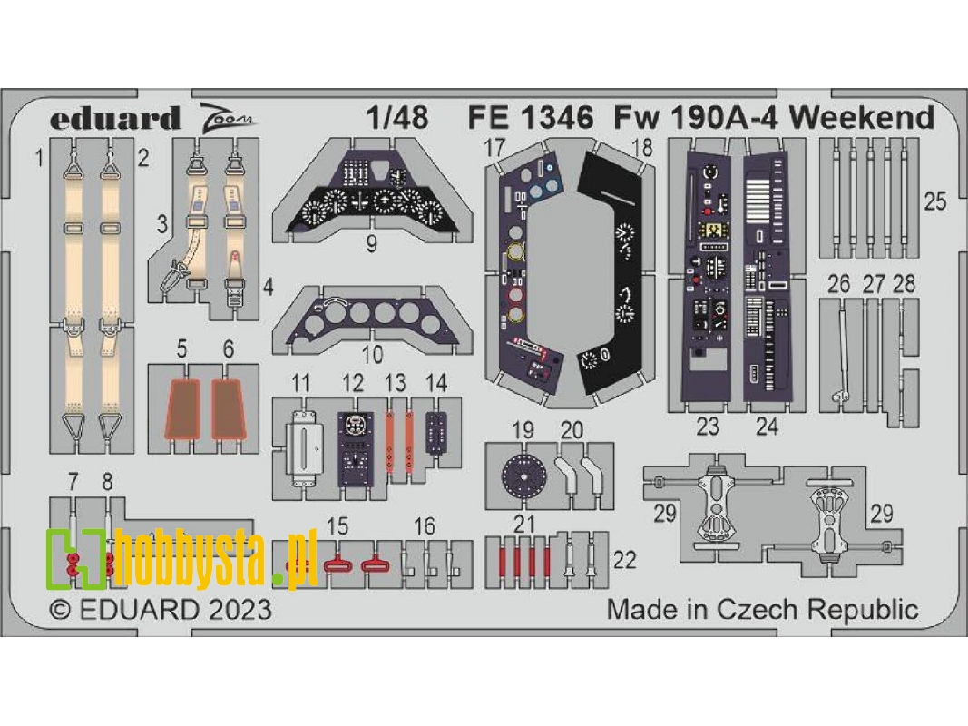 Fw 190A-4 Weekend 1/48 - EDUARD - zdjęcie 1