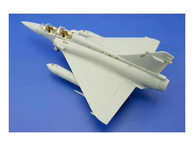  Mirage 2000B/ D/N exterior 1/48 - Kinetic - blaszki - zdjęcie 3