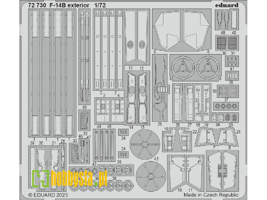 F-14B exterior 1/72 - ACADEMY - zdjęcie 1 F-14B exterior 1/72 - ACADEMY - zdjęcie 1