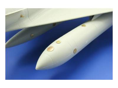  Mirage 2000B/ D/N exterior 1/48 - Kinetic - blaszki - zdjęcie 6