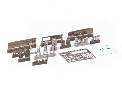 Bf 110E cockpit 1/72 - EDUARD - zdjęcie 4