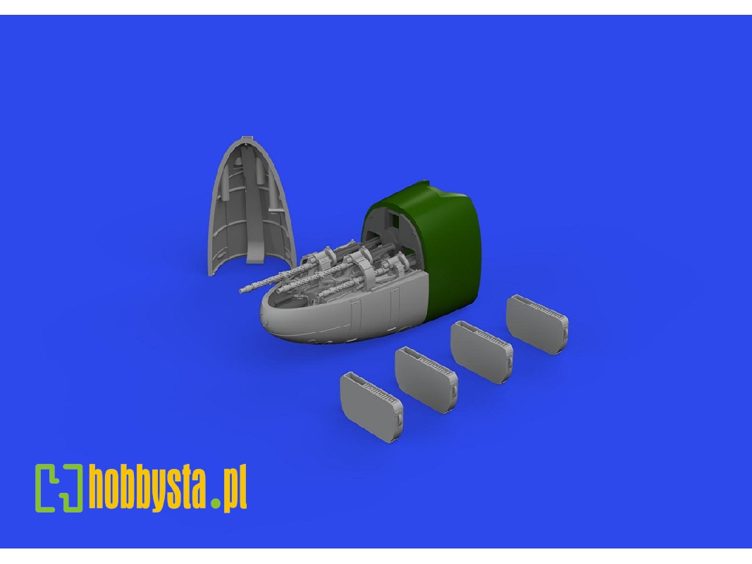 Bf 110E nose guns PRINT 1/72 - EDUARD - zdjęcie 1