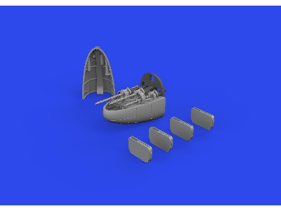 Bf 110E nose guns PRINT 1/72 - EDUARD - zdjęcie 2