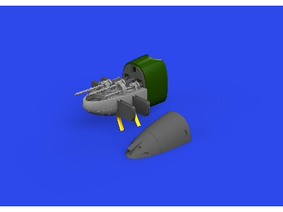 Bf 110E nose guns PRINT 1/72 - EDUARD - zdjęcie 3