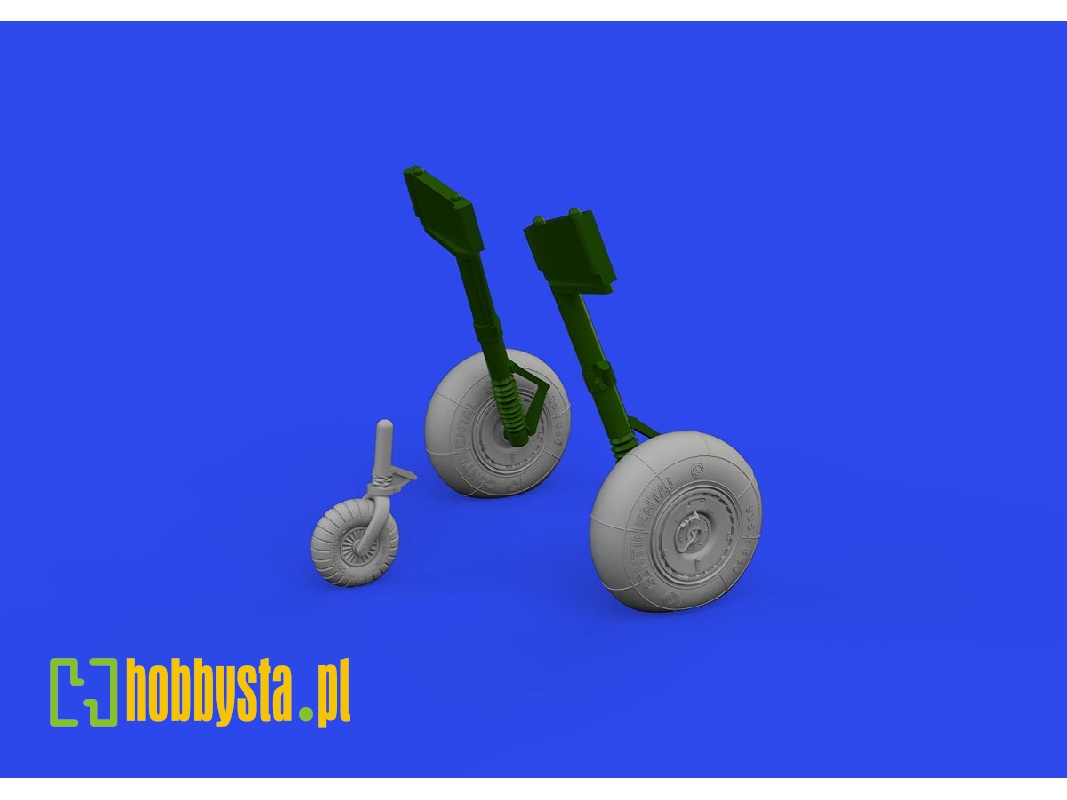Bf 110E wheels 1/72 - EDUARD - zdjęcie 1 Bf 110E wheels 1/72 - EDUARD - zdjęcie 1
