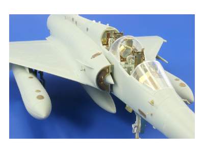  Mirage 2000B/ D/N exterior 1/48 - Kinetic - blaszki - zdjęcie 14