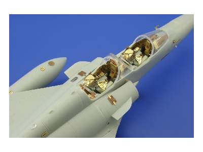  Mirage 2000B interior S. A. 1/48 - Kinetic - blaszki - zdjęcie 3