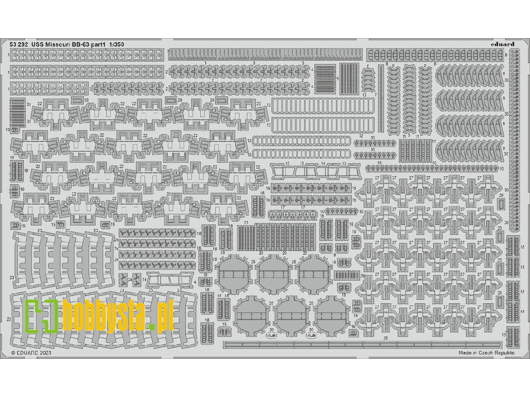 USS Missouri BB-63 1/350 - HOBBY BOSS - zdjęcie 1