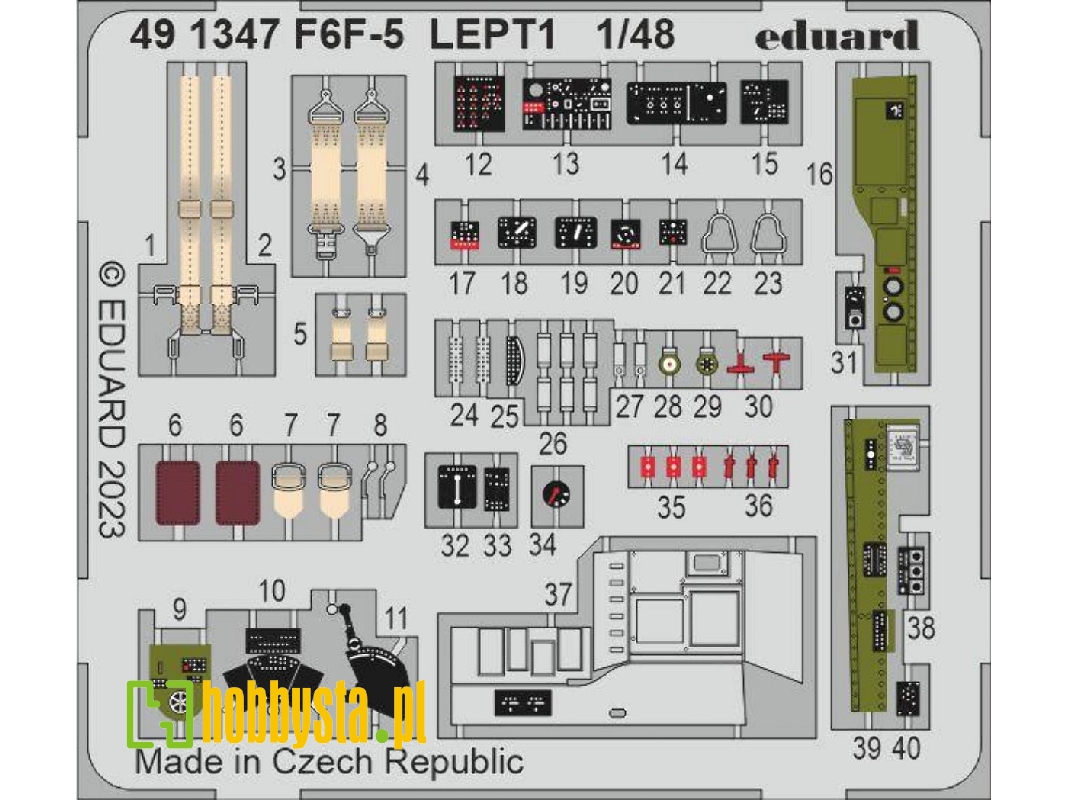 F6F-5 1/48 - EDUARD - zdjęcie 1 F6F-5 1/48 - EDUARD - zdjęcie 1