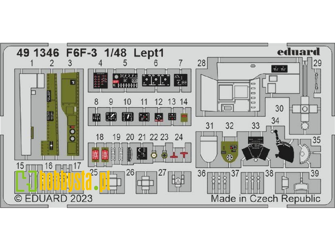 F6F-3 1/48 - EDUARD - zdjęcie 1 F6F-3 1/48 - EDUARD - zdjęcie 1