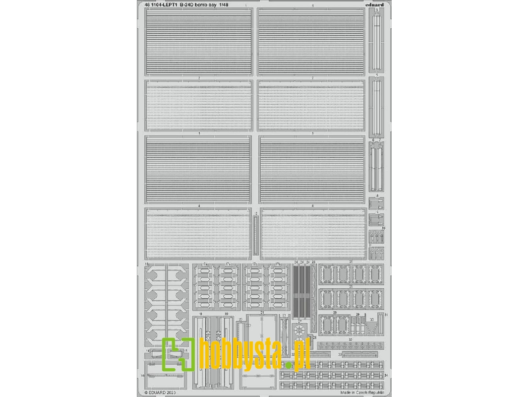 B-24D bomb bay 1/48 - REVELL - zdjęcie 1