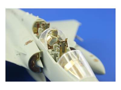  Mirage 2000B interior S. A. 1/48 - Kinetic - blaszki - zdjęcie 9