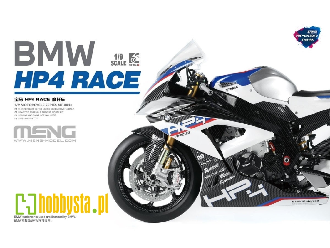 Bmw Hp4 Race (Pre-colored Edition) - zdjęcie 1 Bmw Hp4 Race (Pre-colored Edition) - zdjęcie 1