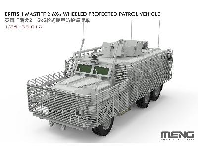 British Mastiff 2 6x6 Wheeled Protected Patrol Vehicle - zdjęcie 6