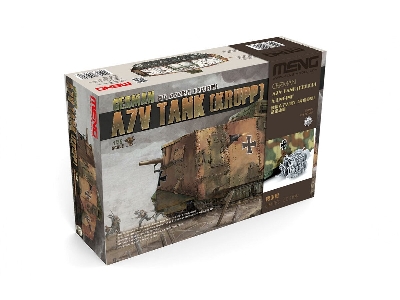 German A7v Tank & Engine (Krupp) Limited Edition - zdjęcie 1