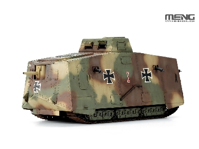 German A7v Tank & Engine (Krupp) Limited Edition - zdjęcie 2