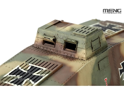 German A7v Tank & Engine (Krupp) Limited Edition - zdjęcie 6