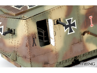 German A7v Tank & Engine (Krupp) Limited Edition - zdjęcie 7
