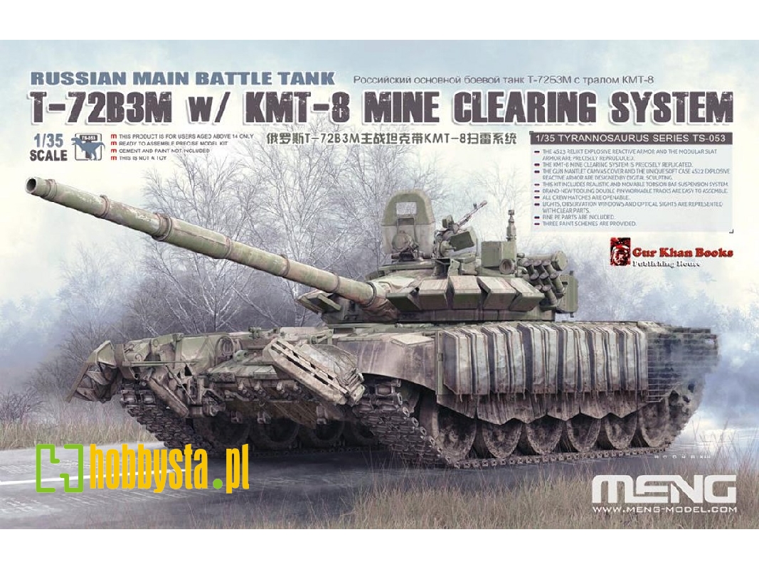 T-72b3m W/Kmt-8 Mine Clearing System - zdjęcie 1