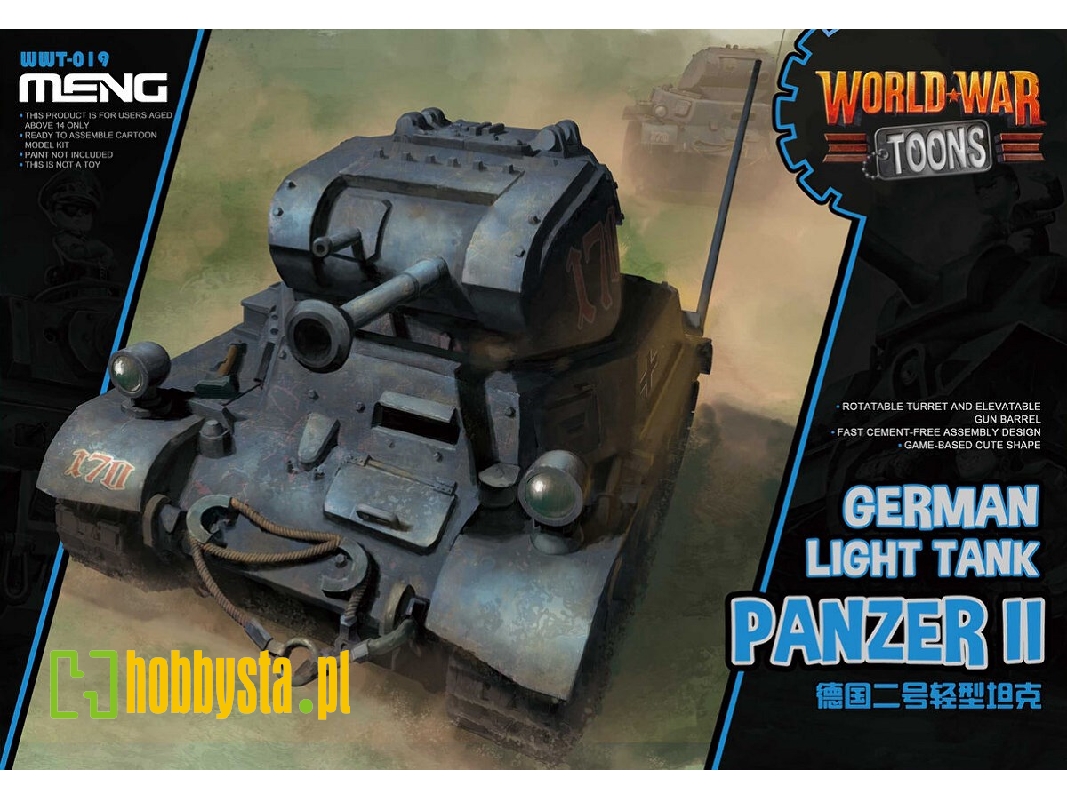 World War Toons Panzer Ii German Light Tank - zdjęcie 1