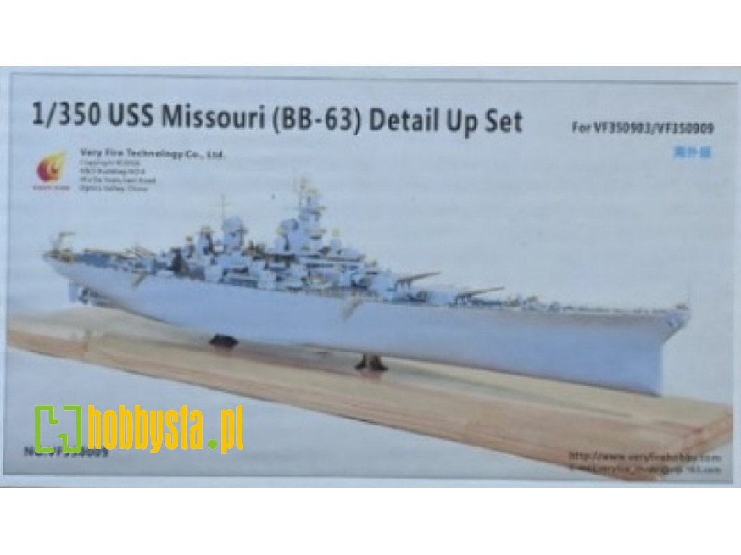 Uss Missouri (Bb-63) Detail Up Set (Very Fire 350903,350909) - zdjęcie 1 Uss Missouri (Bb-63) Detail Up Set (Very Fire 350903,350909) - zdjęcie 1