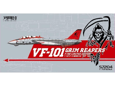 Vf-101 Grim Reapers F-14b Limited Edition - zdjęcie 1
