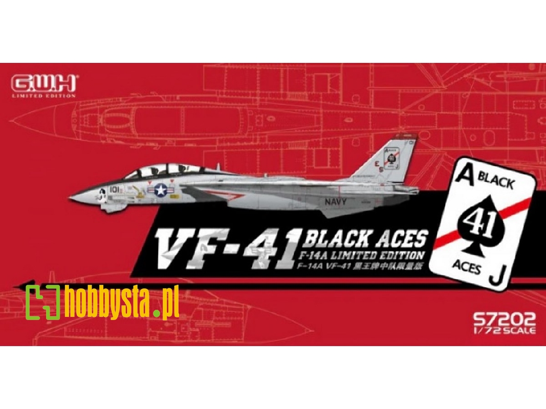 Us Navy F-14a Vf-41 Black Aces - zdjęcie 1
