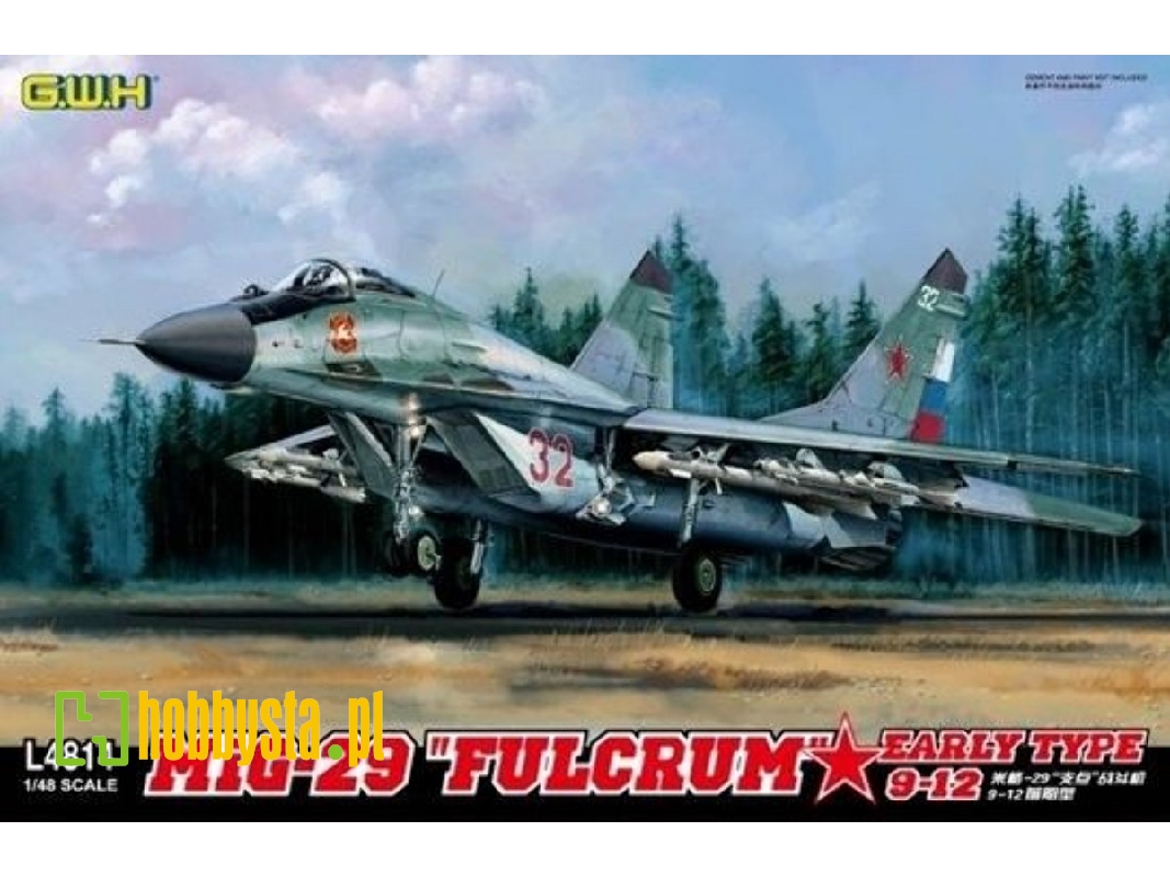 Mig-29 9-12 Fulcrum Early Type - zdjęcie 1 Mig-29 9-12 Fulcrum Early Type - zdjęcie 1