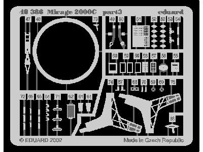  Mirage 2000C 1/48 - Italeri - blaszki - zdjęcie 4