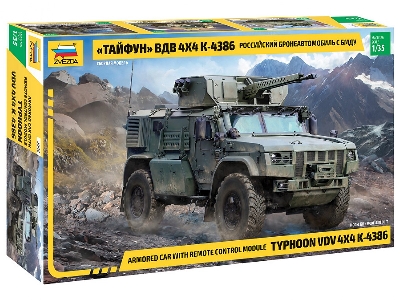 Typhoon VDV 4x4 K-4386 Armored car with remote controled module - zdjęcie 1