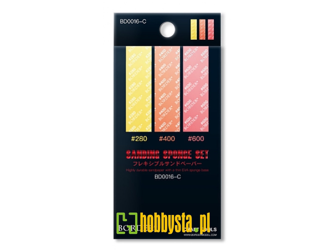 Sanding Sponge Set #280 #400 #600 - zdjęcie 1 Sanding Sponge Set #280 #400 #600 - zdjęcie 1