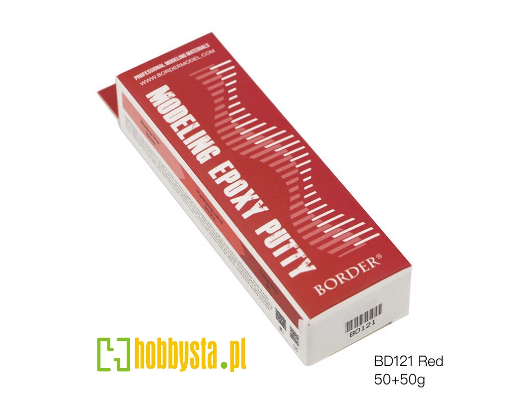 Modeling Epoxy Putty Red (50g + 50g) - zdjęcie 1 Modeling Epoxy Putty Red (50g + 50g) - zdjęcie 1