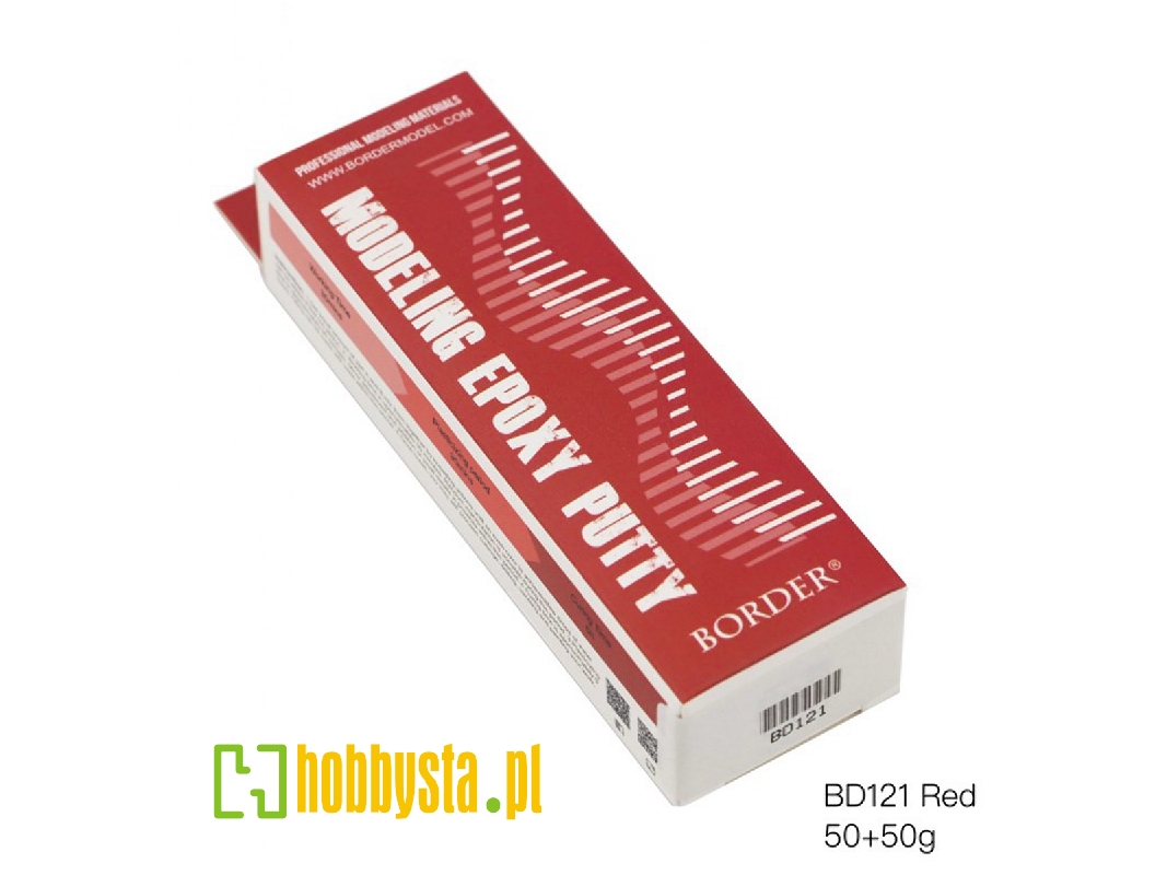 Modeling Epoxy Putty Red (50g + 50g) - zdjęcie 1