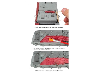 Modeling Epoxy Putty Red (50g + 50g) - zdjęcie 3