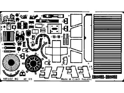  Mirage IIIC 1/48 - Heller - blaszki - zdjęcie 1