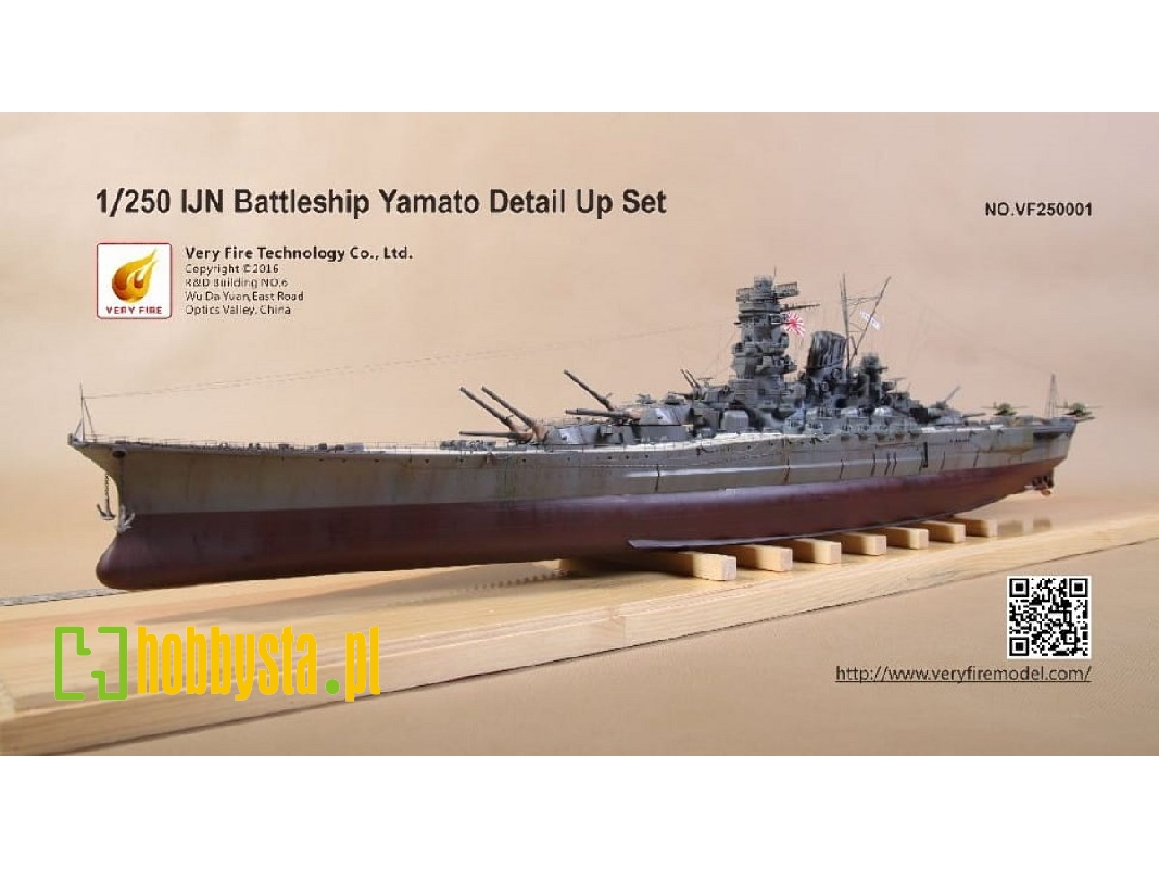 Ijn Battleship Yamato Detail Up Set (For Arii) - zdjęcie 1 Ijn Battleship Yamato Detail Up Set (For Arii) - zdjęcie 1