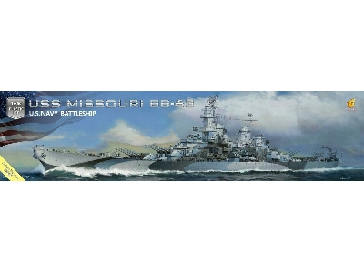 Uss Missouri Bb-63 Deluxe Kit Edition - zdjęcie 1