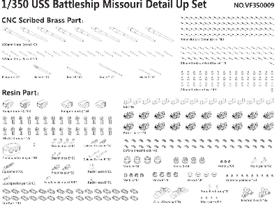 Uss Missouri Bb-63 Deluxe Kit Edition - zdjęcie 3