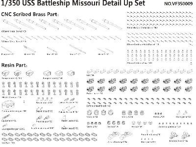 Uss Missouri Bb-63 Deluxe Kit Edition - zdjęcie 3