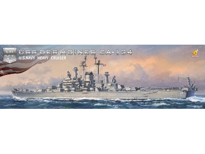 Uss Des Moines Ca-134 Deluxe Kit Edition - zdjęcie 1