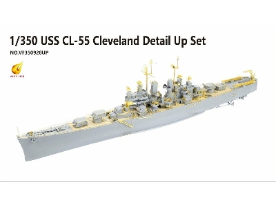 Uss Cl-55 Cleveland Detail Up Set (Adapted To Vf350920) - zdjęcie 1
