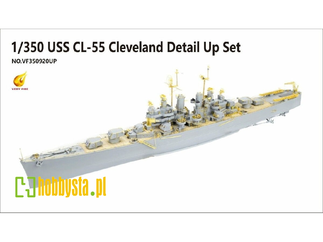 Uss Cl-55 Cleveland Detail Up Set (Adapted To Vf350920) - zdjęcie 1