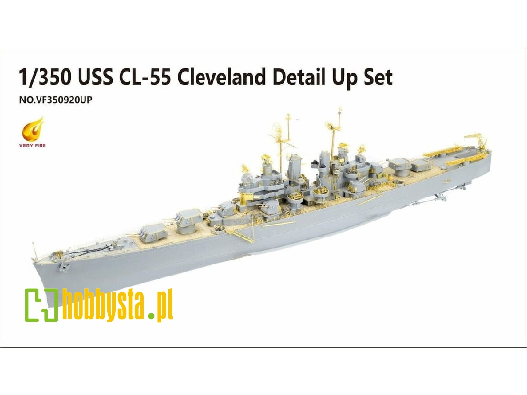 Uss Cl-55 Cleveland Detail Up Set (Adapted To Vf350920) - zdjęcie 1 Uss Cl-55 Cleveland Detail Up Set (Adapted To Vf350920) - zdjęcie 1