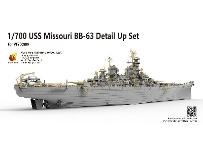 Uss Missouri Detail Up Set (For Very Fire) - zdjęcie 1