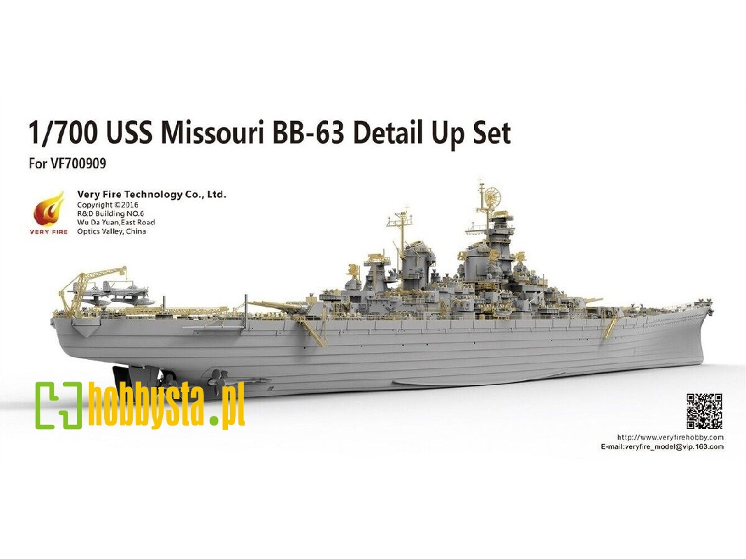 Uss Missouri Detail Up Set (For Very Fire) - zdjęcie 1 Uss Missouri Detail Up Set (For Very Fire) - zdjęcie 1