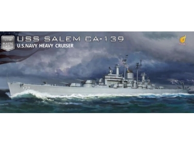 Uss Salem Ca-139 Deluxe Kit Edition - zdjęcie 1